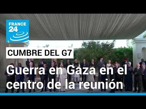 La cumbre del G7 concluyó con pedidos de terminar la guerra en Gaza y ayudas para Ucrania