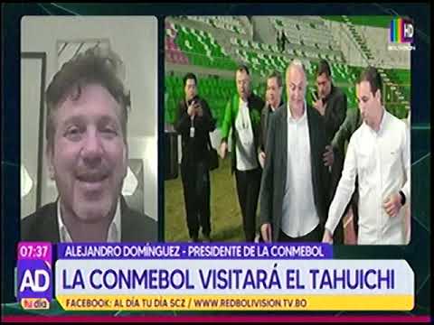 16042024 LA CONMEBOL VISITARÁ EL TAHUICHI  BOLIVISION