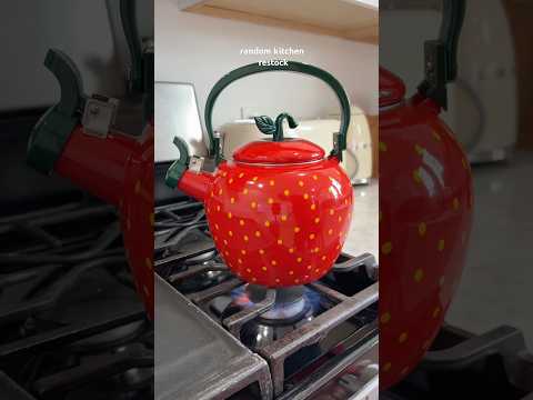 random kitchen restock #restock #kitchen #kitchengadgets #asmrsounds #shorts