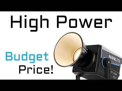 Big light output, budget price — Nanlite FC-720B