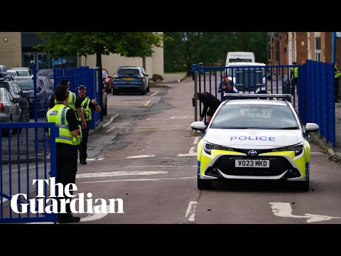 Gloucestershire police say teenager arrested after teacher stabbed in school