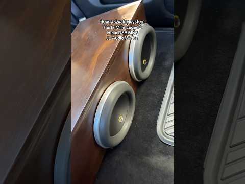 Loud and Clear SQ SYSTEM #automobile #subwoofer #speaker #bass #jlaudio #w7subwoofer