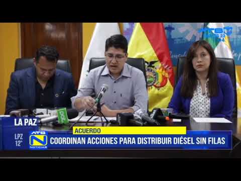 Acuerdan acciones para distribuir diésel sin filas