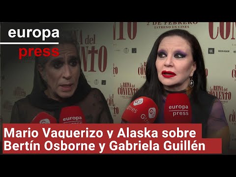 Mario Vaquerizo y Alaska hablan sobre Bertín Osborne y Gabriela Guillén