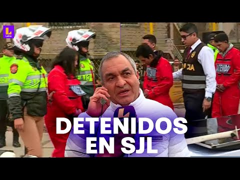 Estado de Emergencia en San Juan de Lurigancho: Ministro informa sobre detenidos tras operativos