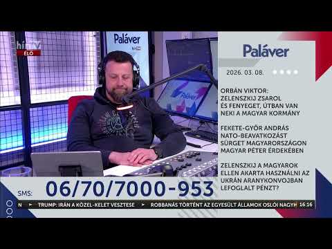 Orbán Viktor: Zelenszkij zsarol és fenyeget. útban van neki a magyar kormány - HírTV
