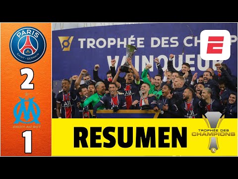 PSG 2-1 Marsella. Goles de Neymar e Icardi hacen campeón a Pochettino | Supercopa de Francia