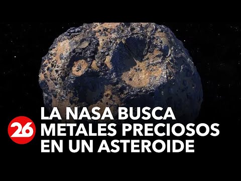 La NASA busca metales preciosos en un asteroide