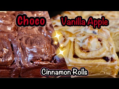 CinnamonRollsChoco&Vanill