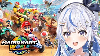 【 マリオカートワールド 】マリオカート遊ぶぞおおお！！！！！【 汐空なみり 】