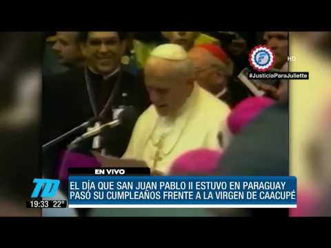 Así fue el día en que San Juan Pablo II visitó Paraguay