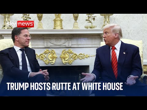 Trump says Putin remarks 'promising' but not complete during meeting with NATO chief