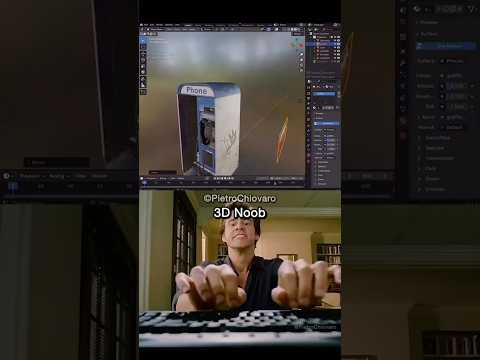 Mastering Blender Speed 🌟 #shorts #blender #3d #animation #3danimation #games #gamedev