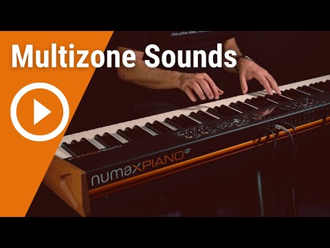 NUMA X PIANO Sound Demo #03 - Multizone Sounds