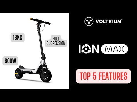 Voltrium Ion Max | The Perfect Commuter Electric Scooter for Australia