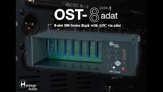 OST-8 adat "Connections & Features"