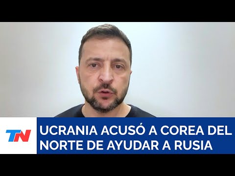 El presidente de Ucrania acusó a Corea del Norte de enviar tropas para el ejército ruso