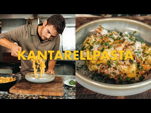 Så här gör du den krämigaste och mest smakrika kantarellpastan