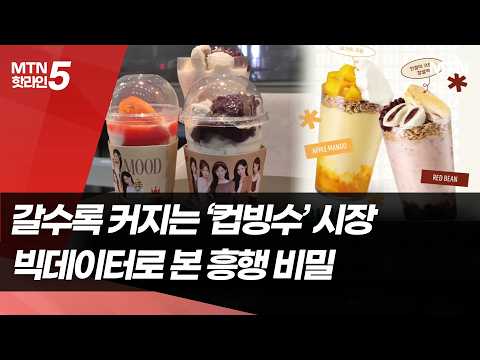 가성비의 힘… 빅데이터가 밝힌 '컵빙수' 흥행의 비밀 [식(食)스센스]  / 머니투데이방송 (뉴스)