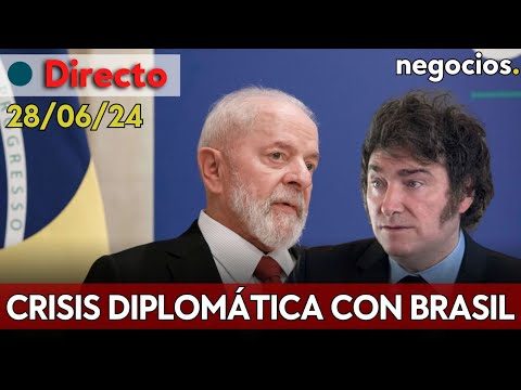 DIRECTO | Crisis diplomática entre Argentina y Brasil, Lula critica a Milei y la visita a Ayuso