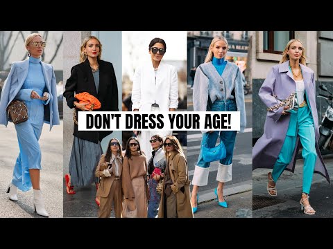 Video: Stop Dressing Your Age & Do This Instead | Fashion Over 40 2021