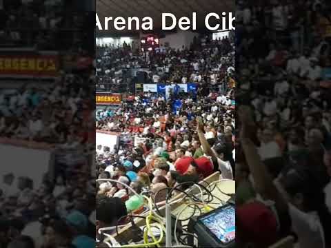 Arena Del Cibao llena a Capacidad en el 5to partido de la serie semi-Final Del Basket