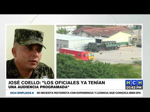 El teniente coronel Arnaldo Padilla se presentó voluntariamente ante las autoridades: José Coello