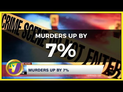 Crime on the Rise Murders up 7% in Jamaica | TVJ News - July 21 2021