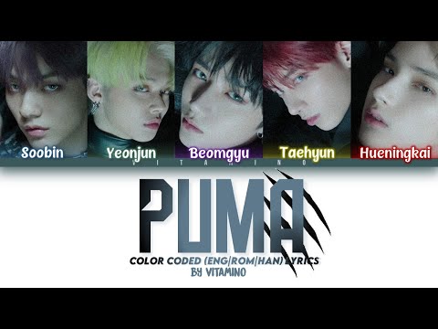 TXT (투모로우바이투게더) – PUMA (동물원을 빠져나온 퓨마) [Color Coded Lyrics/가사] (Han|Rom|Eng)