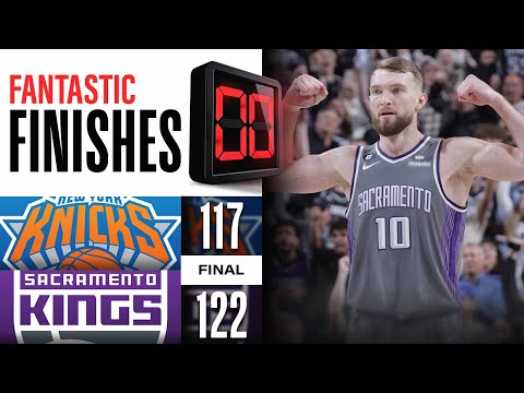 INSANE ENDING Final 3:26 Knicks vs Kings | March 9, 2023 video clip
