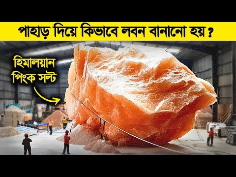 হিমালয়ান পিংক সল্ট : এটা কিভাবে তৈরি হয় ? - বিবর্তন