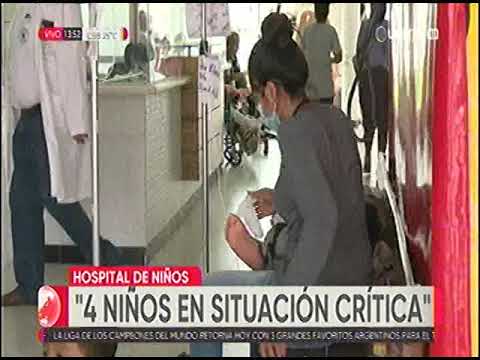 27012023   FREDDY ROJAS  HAY SATURACION DE PACIENTES EN EL HOSPITAL DE NIÑOS   UNITEL