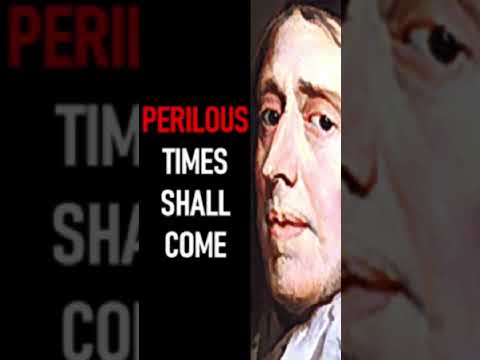 Perilous Times - Puritan John Owen Sermon #shorts  (2 Timothy 3:1) #lastdays #endtimes #GodsWord