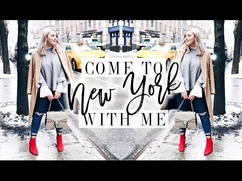 COME TO NEW YORK WITH ME! | WHAT I WORE AT FASHION WEEK | I Covet Thee | AD