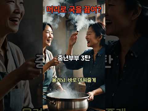 middlecouple 3 / 🎬 세상공감유머 : 중년부부 3탄 — 〈밥 전쟁〉 #ai #ai유머 #chatgpt