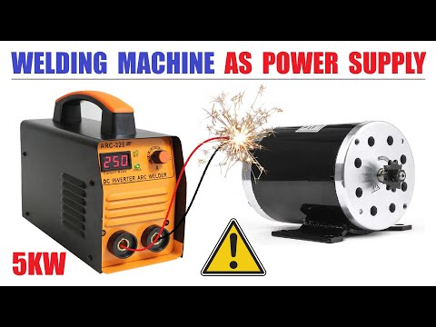 Can we use a 200 Amp Welding Machine as an SMPS DC Power Supply ?