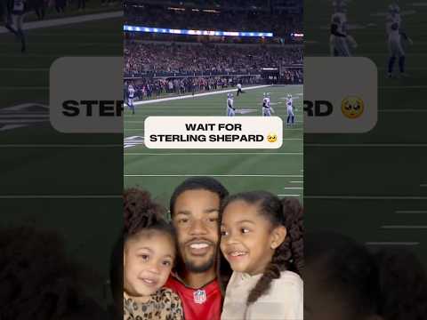Sterling wins cutest intro ever ? #buccaneers #nfl #sterlingshepard #dad #daughter #family #shorts