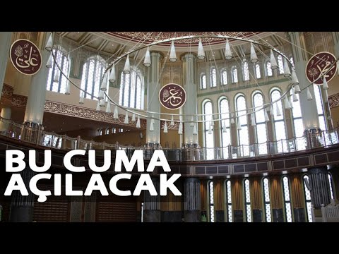 Taksim’de Yapımı Biten Camide Son Rötuşlar