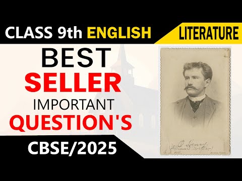 Best Seller | Class 9th | English Literature | Important Question's And Answers