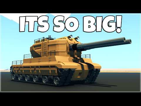 THE BIGGEST AMPHIBIOUS TANK KINDA FLOATS NOW!