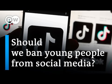 Should under-14s be banned from Facebook, TikTok? | DW News