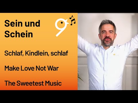 Einsingen um 9 (19.10.23) Benjamin, Schlaf, Kindlein, schlaf, Make Love Not War, The Sweetest Music
