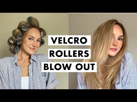How To: Velcro Rollers Blowout | Luxy Hair