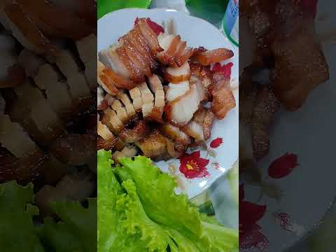 Roast pork dinner#food #shortvideo #dinner #shorts