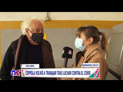 Algo Contigo - Exclusivo: Guillermo Cóppola reapareció tras su internación por covid