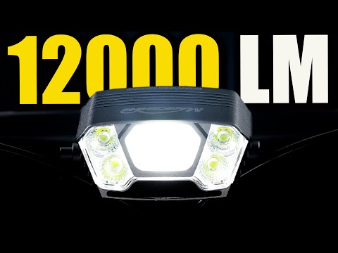 Turn darkness into DAY! Most Powerful Bike Light Ever MONTEER 12000 Lumens