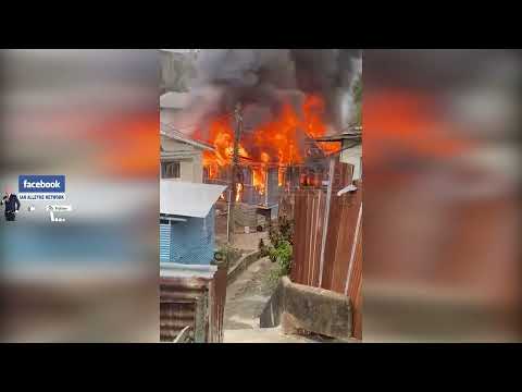 A pensioner died following a fire at his home in Laventille on Saturday 27th April, 2024.