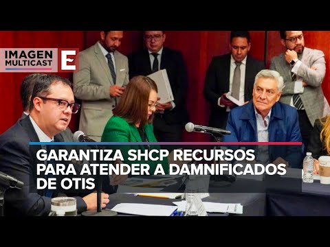 Garantiza SHCP recursos para atender a damnificados de Otis