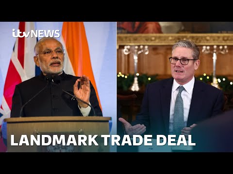 Landmark trade deal: Why is Modi visiting the UK and what is in the agreement?