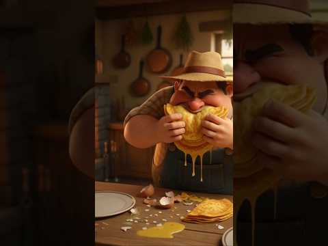 🐔🥚 The Greedy Farmer and the Helpless Pigeon 🕊️ #shorts #aishorts #utsabaistoryworld #foryou